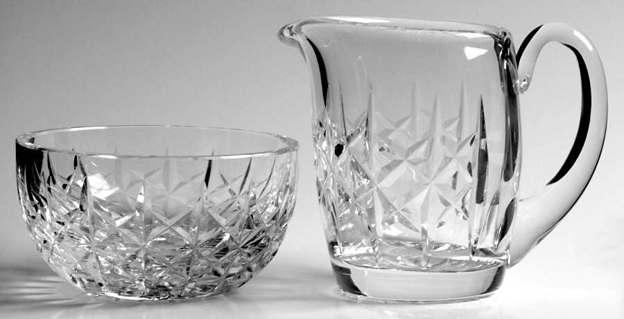 Creamer & Sugar Sets Creamer & Open Sugar Set by Waterford Crystal-1