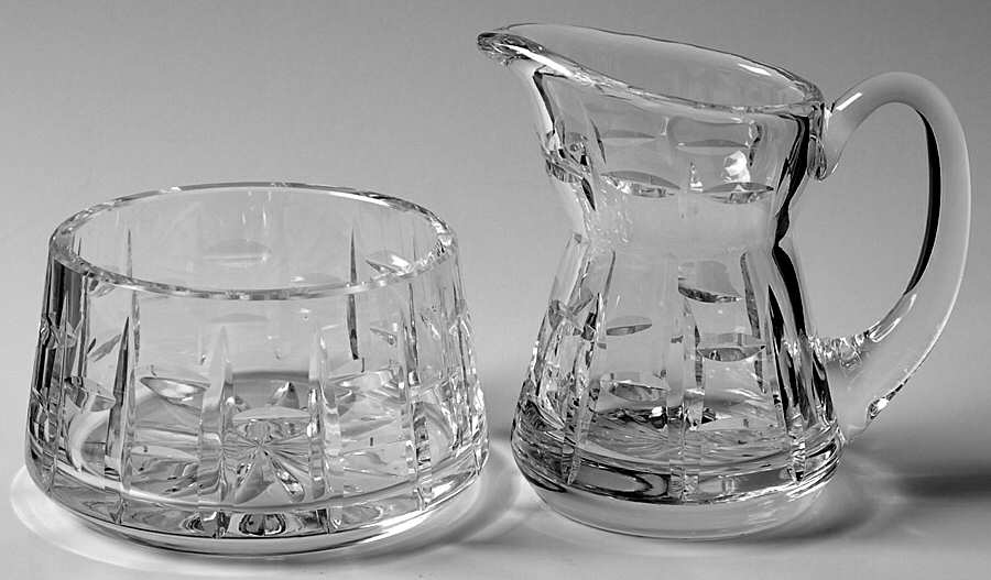 Creamer & Sugar Sets Creamer & Open Sugar Set by Waterford Crystal-1