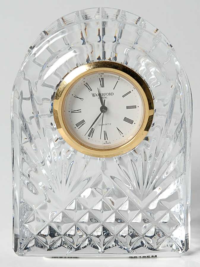Clocks Small Quartz Clock by Waterford Crystal-1