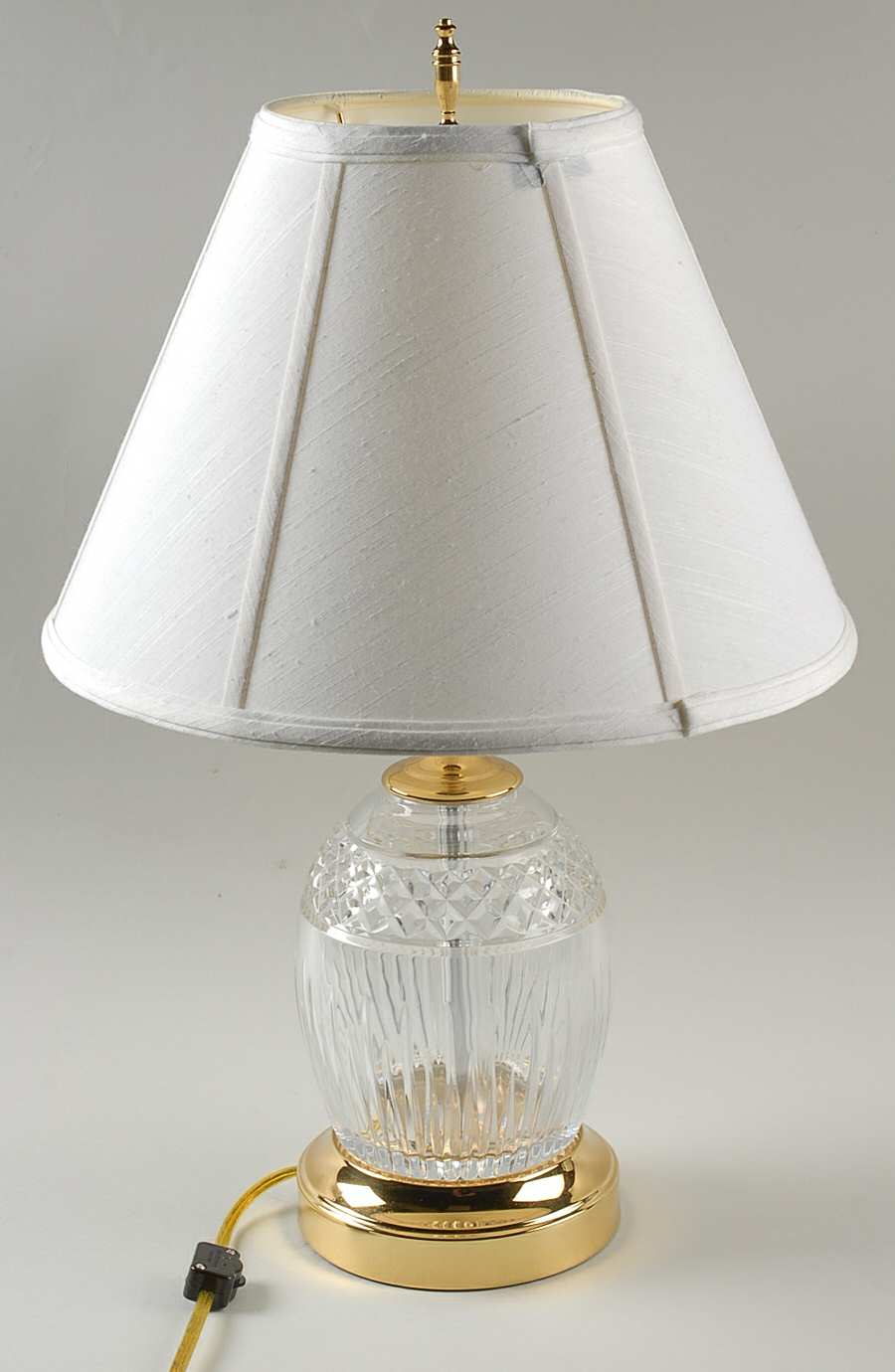 Lamps 20" Electric Lamp & Shade by Waterford Crystal-1