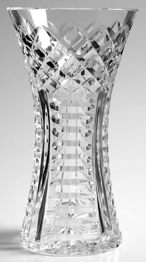 Vases and Urns 8" Flower Vase by Waterford Crystal-1