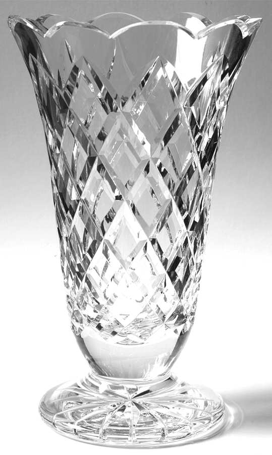 Vases and Urns 9" Flower Vase by Waterford Crystal-1