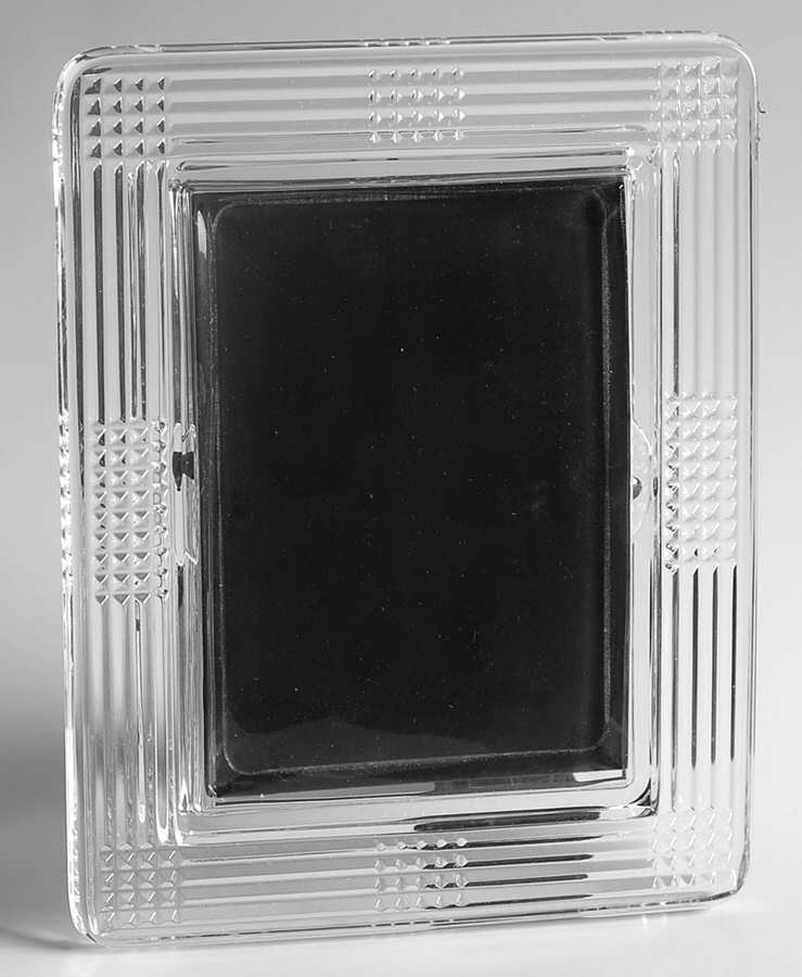 Picture Frames Frame-Holds 4" X 5" Photo by Waterford Crystal-1