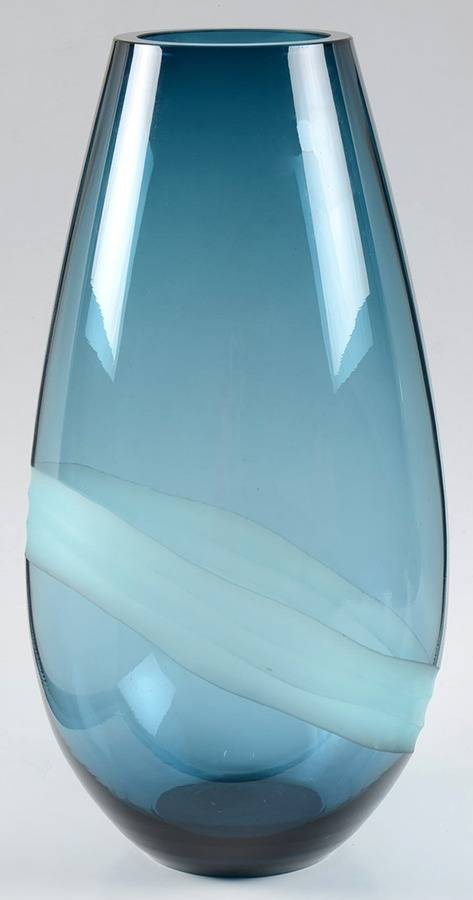 Evolution (Oasis) 16" Flower Vase by Waterford Crystal-1