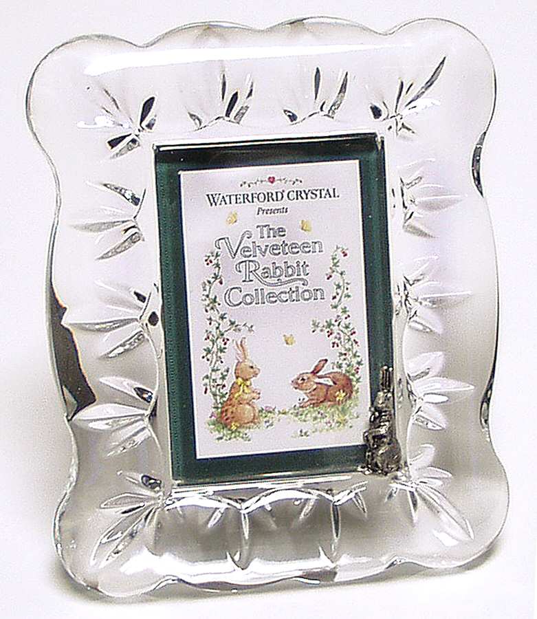 Velveteen Rabbit Frame-Holds 2" X 3" Photo by Waterford Crystal-1
