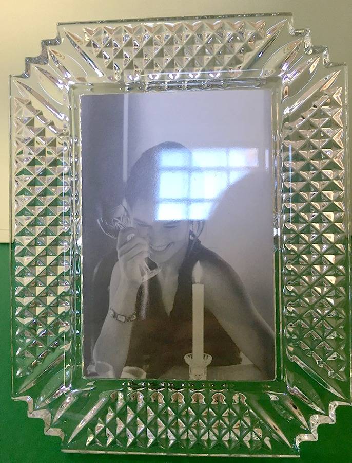 Makefield Frame-Holds 4" X 6" Photo by Waterford Crystal-1