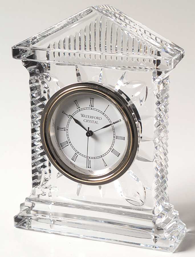 Acropolis Quartz Clock by Waterford Crystal-1