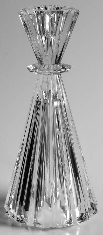 Omnia 7" Single Light Candlestick by Waterford Crystal-1