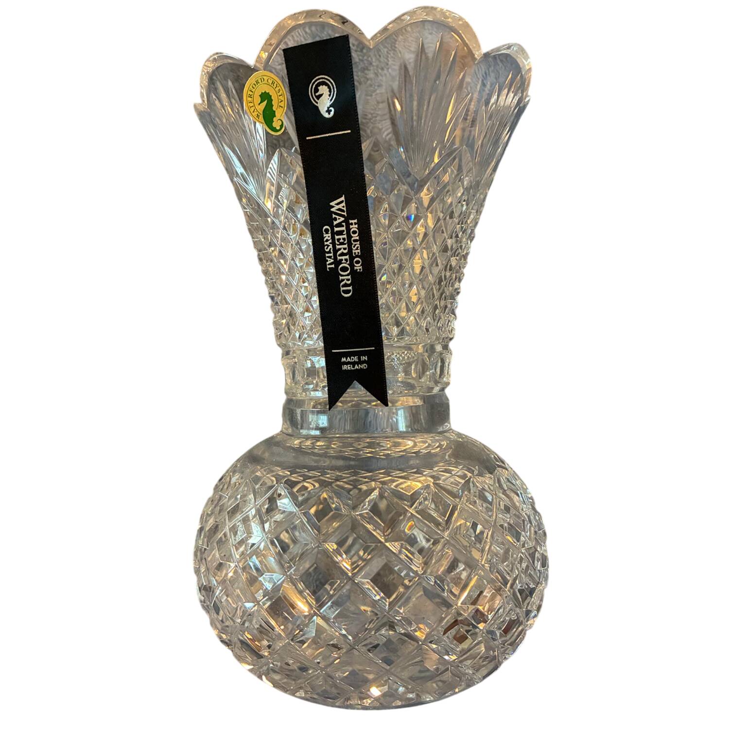 House of Waterford Designer Studio 9" Flower Vase by Waterford Crystal-1
