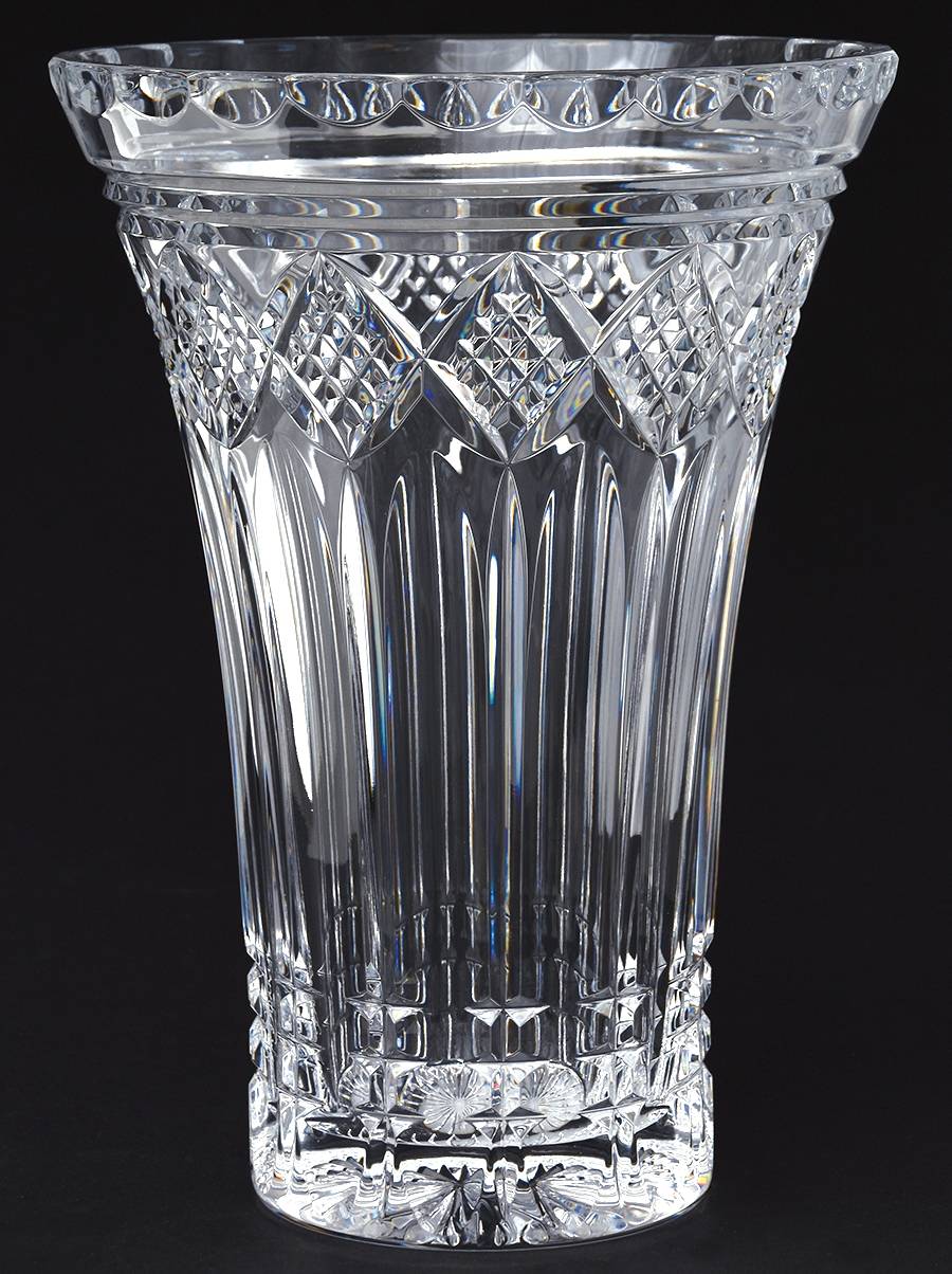 House of Waterford Designer Studio 10" Flared Vase by Waterford Crystal-1