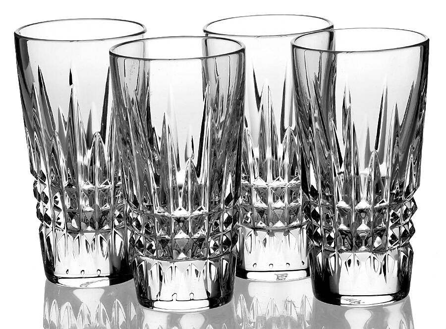 Lismore Diamond Shot Glass - Set of 4 by Waterford Crystal-1
