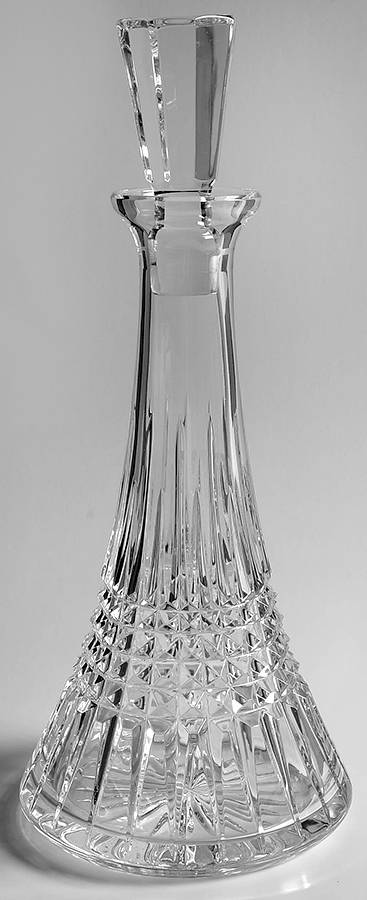 Lismore Diamond Decanter & Stopper by Waterford Crystal-1