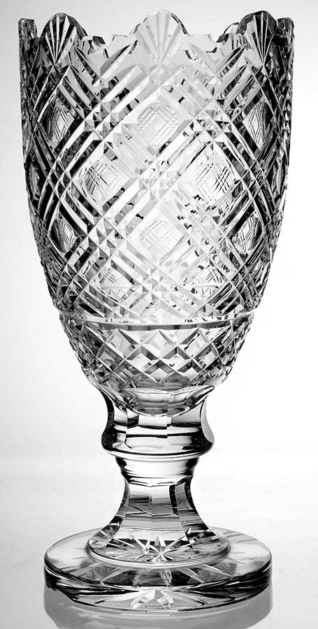 Master Cutter Collection 13" Flower Vase by Waterford Crystal-1