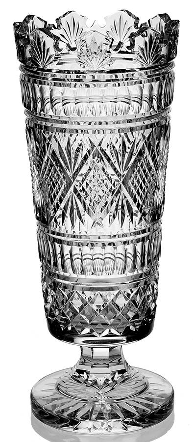 Master Cutter Collection 14" Flower Vase by Waterford Crystal-1