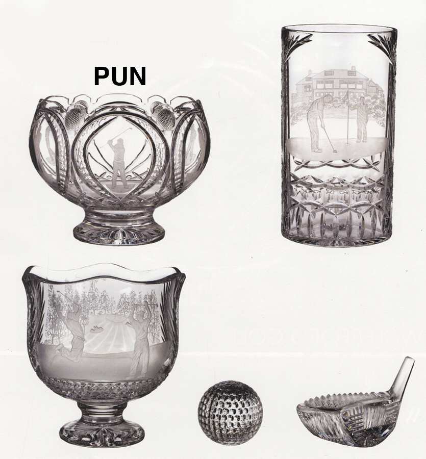 Waterford Golf Punch Bowl by Waterford Crystal-1