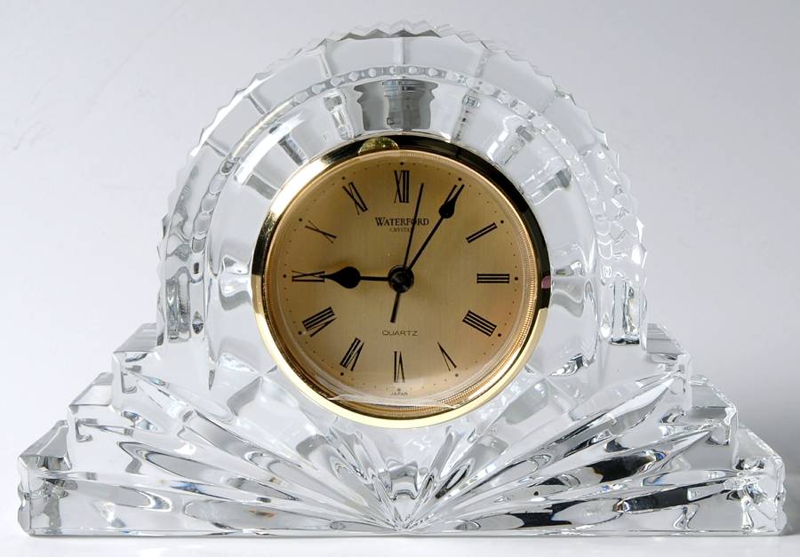 Wharton Mantel Clock by Waterford Crystal-1