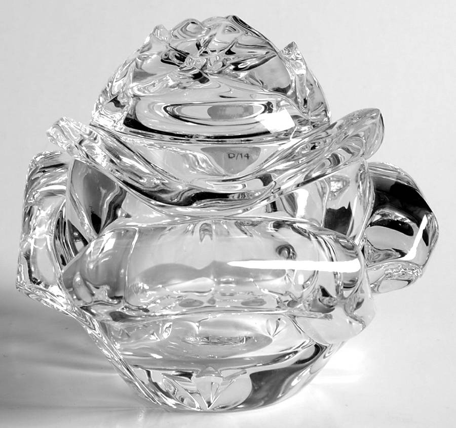 Spring Garden Collection Trinket Box with Lid by Waterford Crystal-1