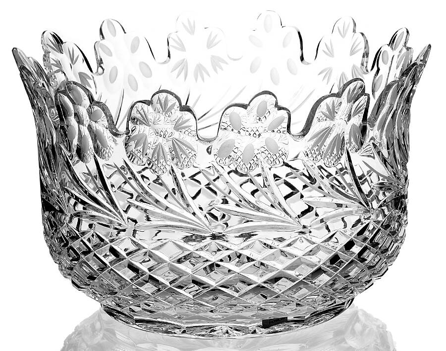 Flora & Fauna 12" Centerpiece by Waterford Crystal-1