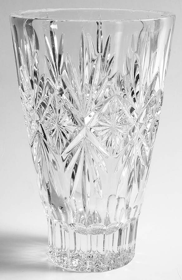 Normandy 10" Flower Vase by Waterford Crystal-1