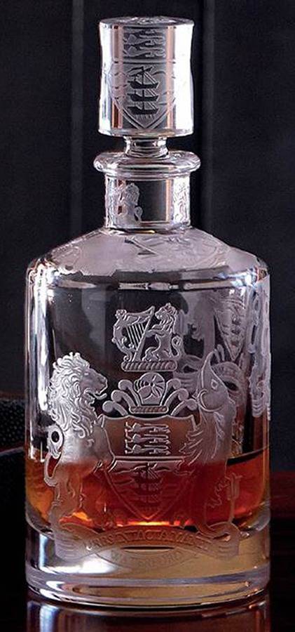 Crest Decanter & Stopper by Waterford Crystal-1