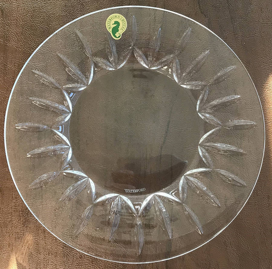Grove Luncheon Plate by Waterford Crystal-1