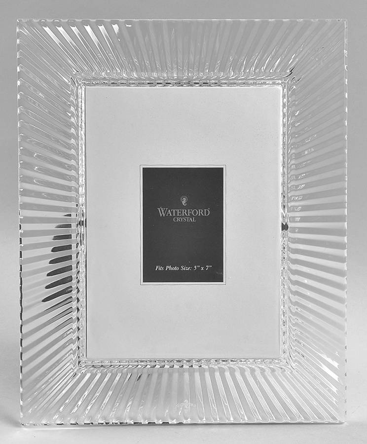 Archive Frame-Holds 5" X 7" Photo by Waterford Crystal-1