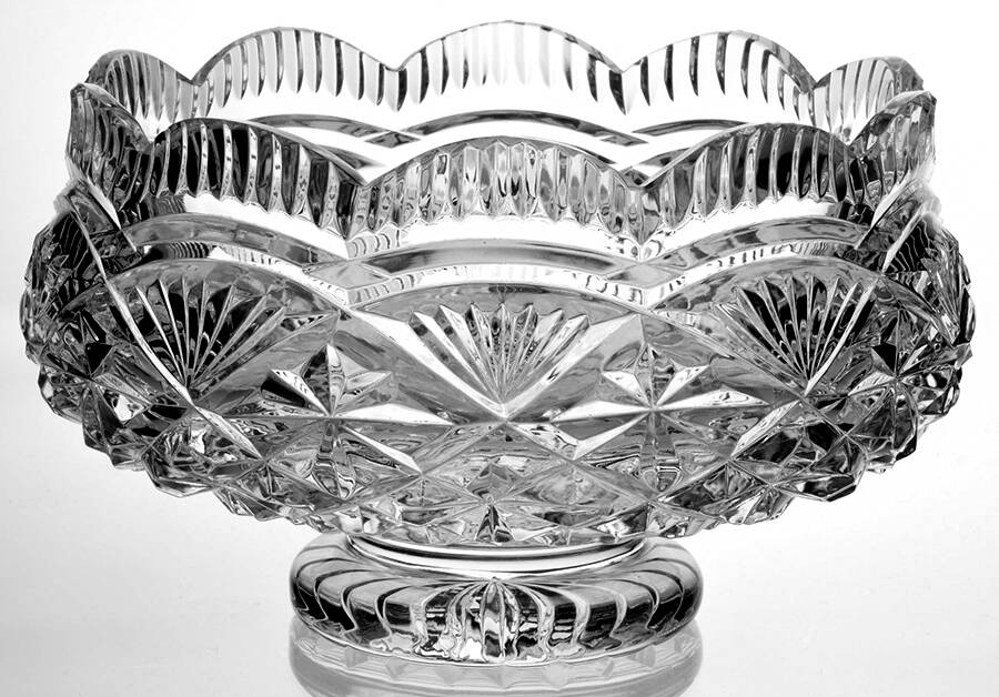 Archive 7" Footed Bowl by Waterford Crystal-1