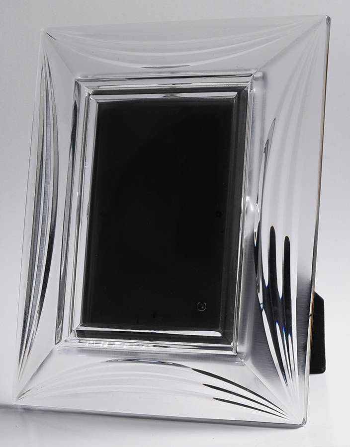 Picture Frames Frame-Holds 5" X 7" Photo by Waterford Crystal-1