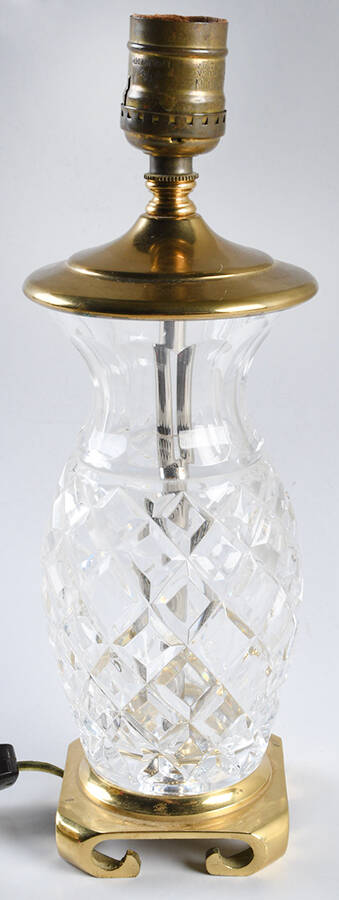 Lamps 11" Electric Lamp Base by Waterford Crystal-1
