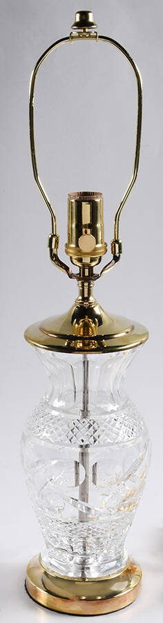 Lamps 20" Electric Lamp Base by Waterford Crystal-1
