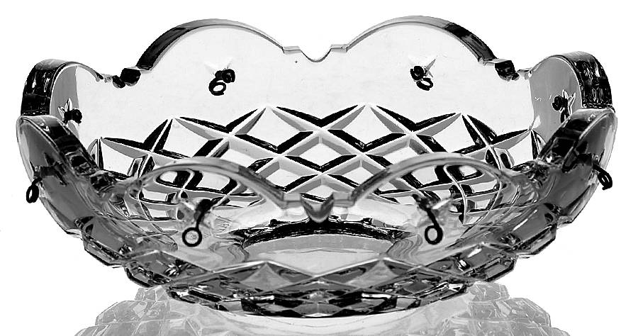 Lighting Parts 4" Plate/Bobeche (Holds 8 Drops) by Waterford Crystal-1
