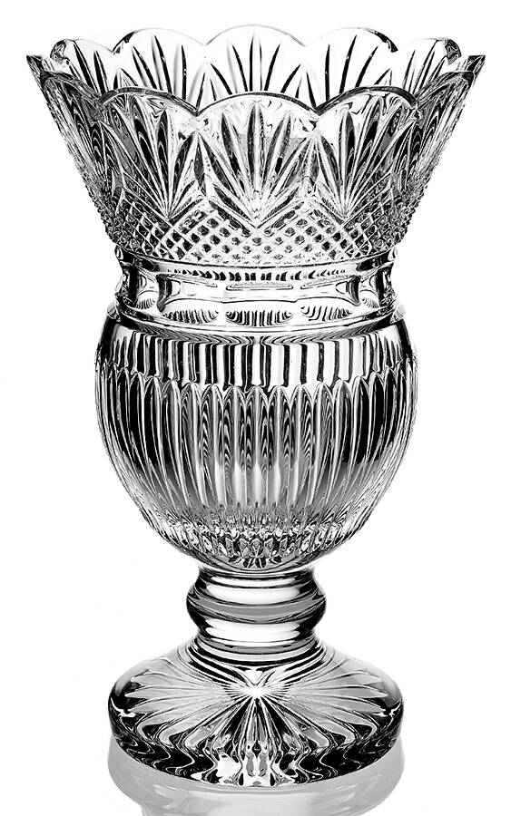Vases and Urns 12" Footed Vase by Waterford Crystal-1