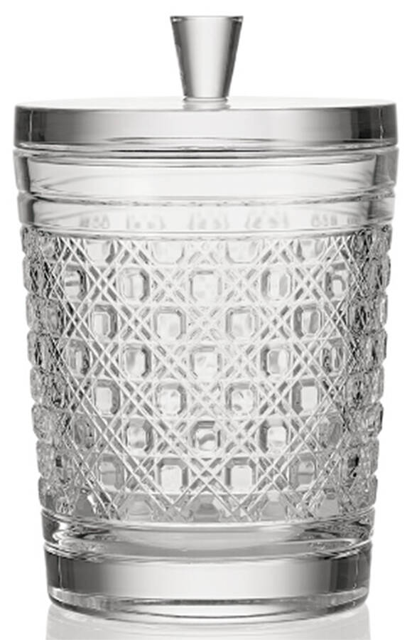 Opulence II Biscuit Barrel & Lid by Waterford Crystal-1