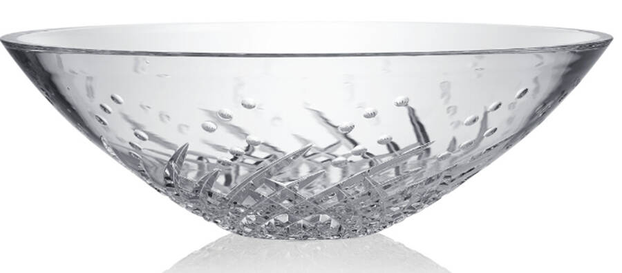 Happy Celebrations 13" Round Bowl by Waterford Crystal-1