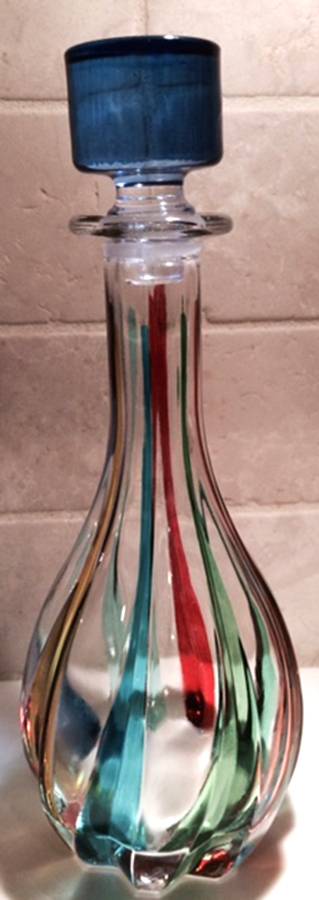 ZCC1 Decanter & Stopper by Cc Zecchin Crystal-1