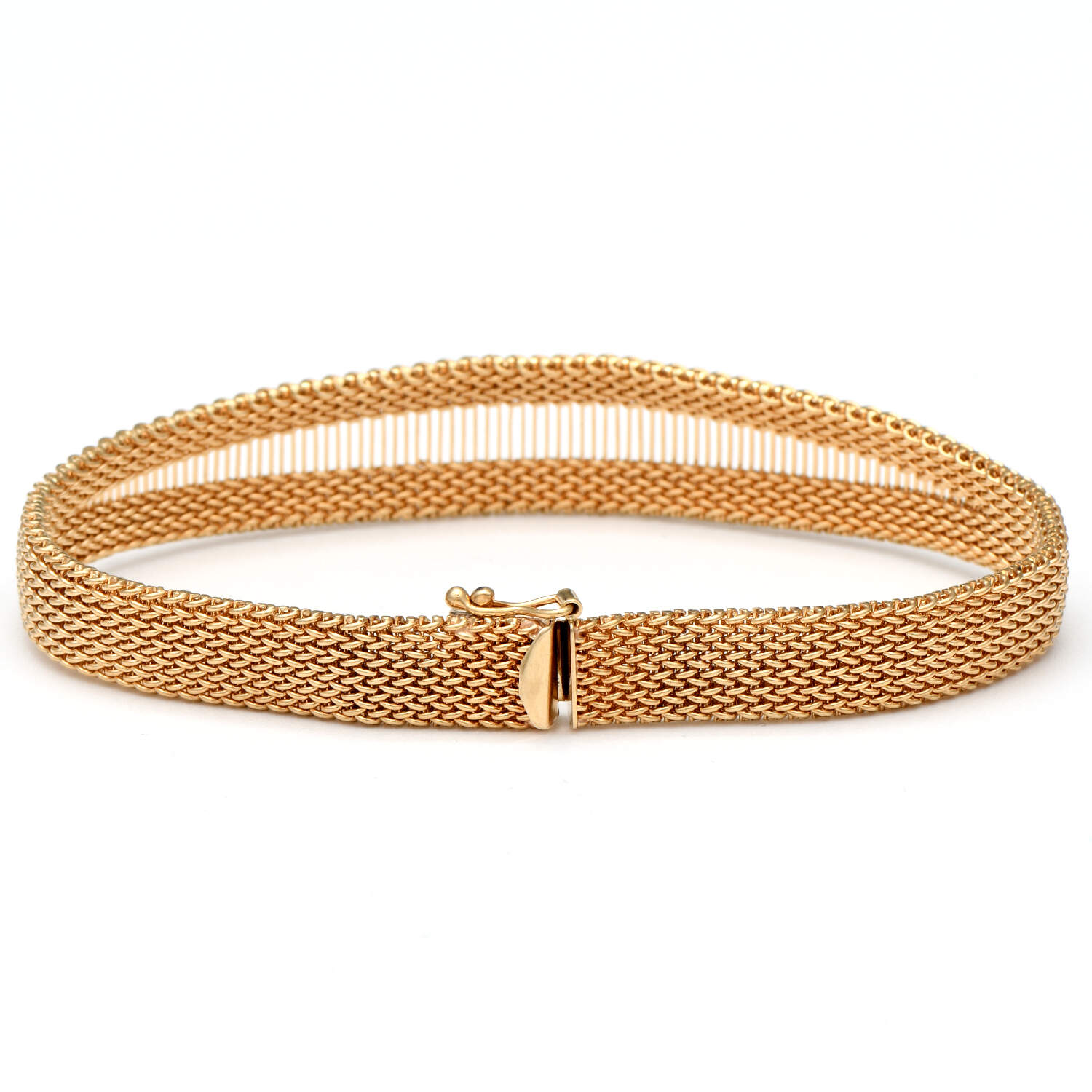 14KY Mesh Bracelet-2