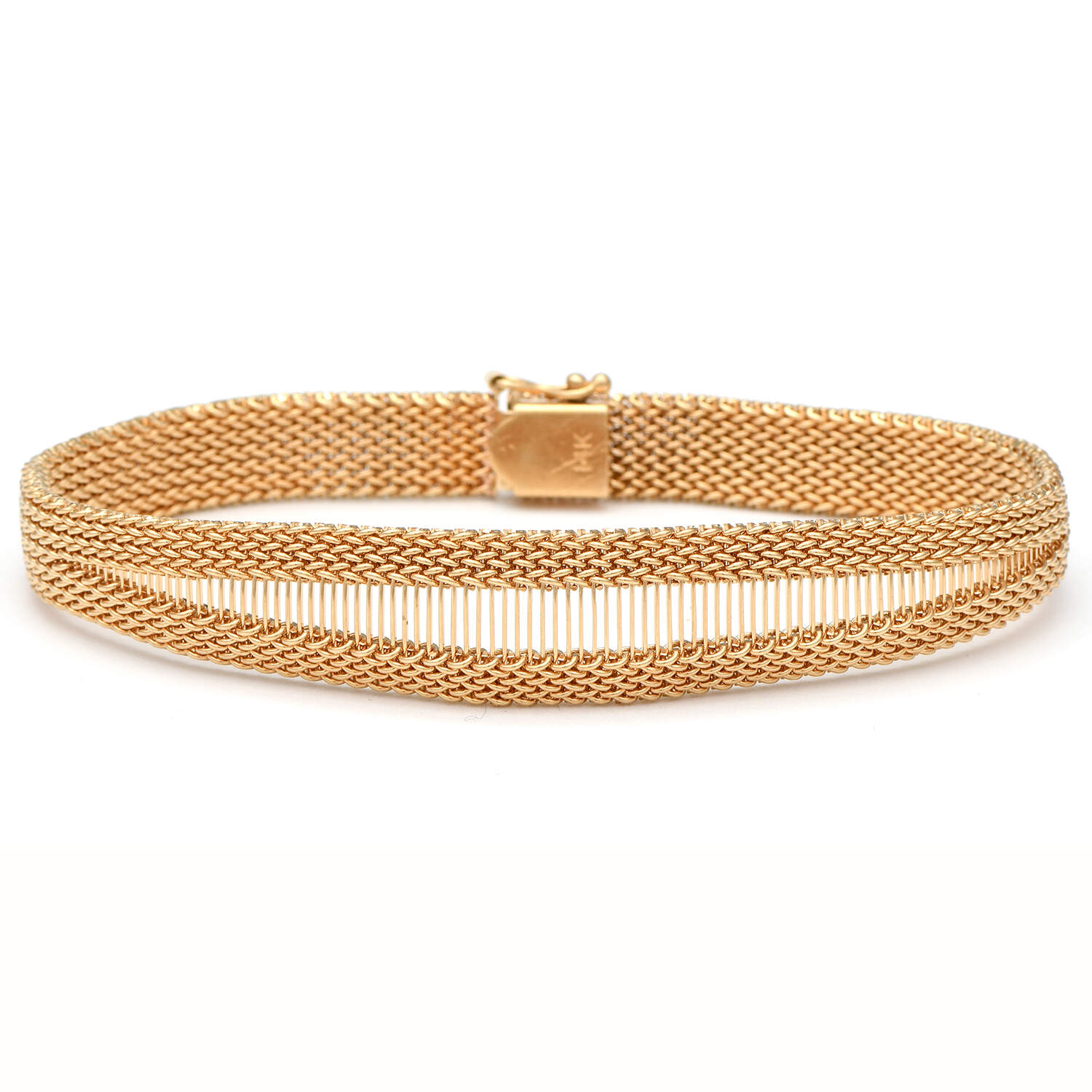 14KY Mesh Bracelet-1