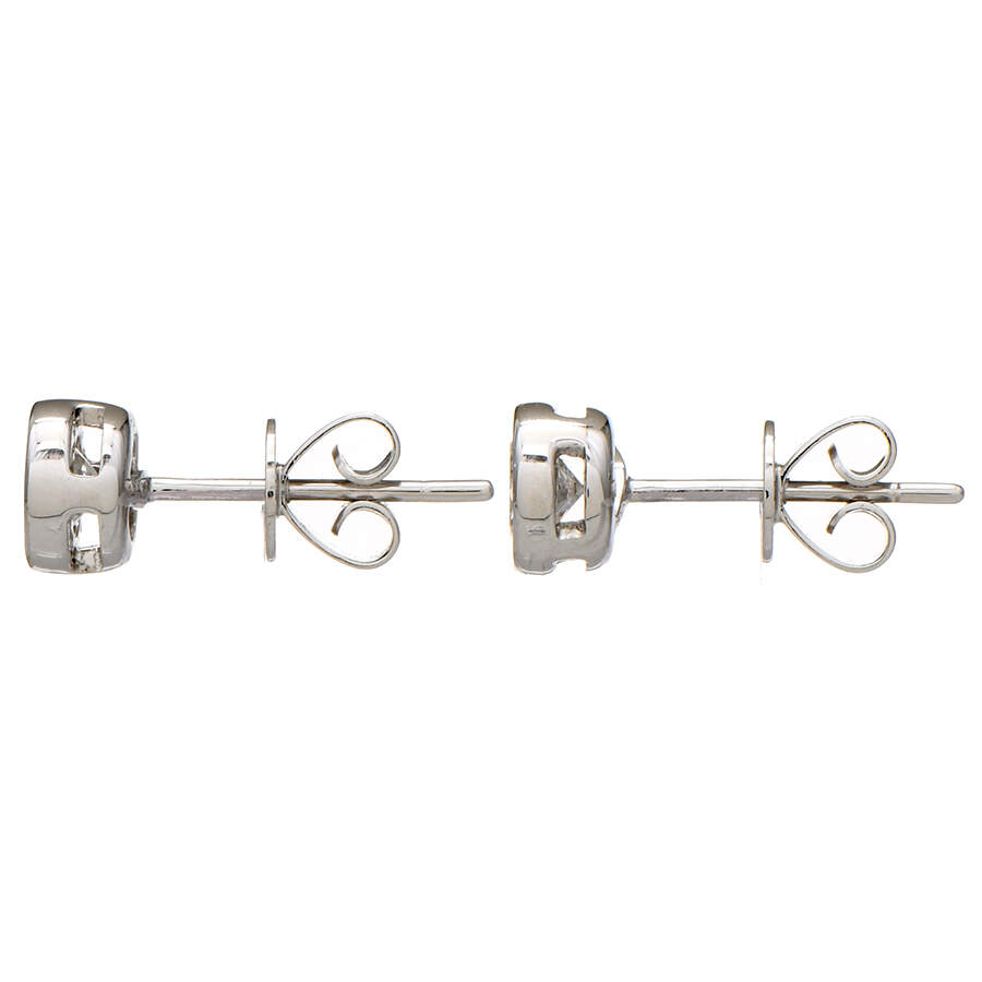 14KW Brilliant Cut Diamond (0.74) Stud Earrings-2
