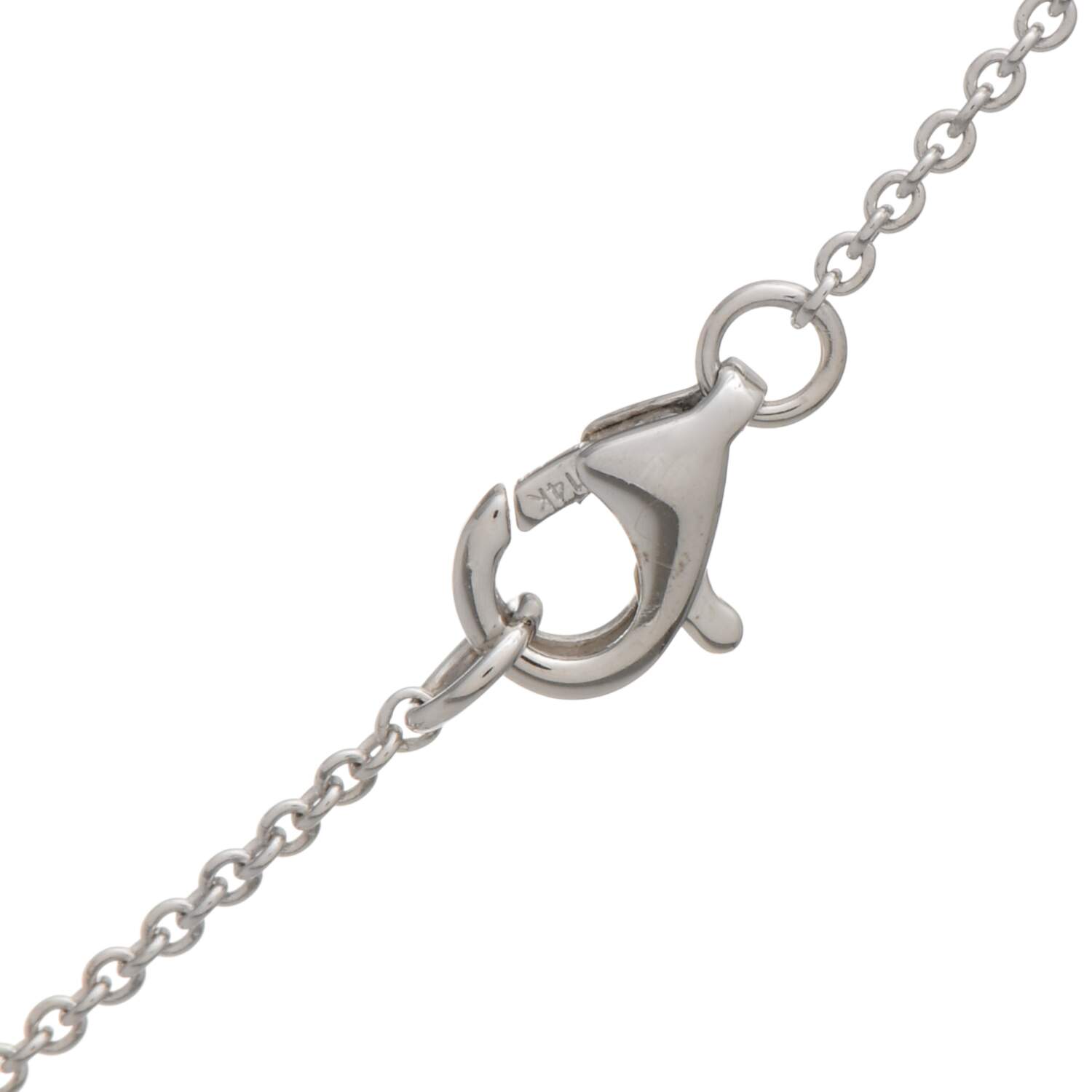 14KW Effy Diamond(0.41) Butterfly Necklace-3