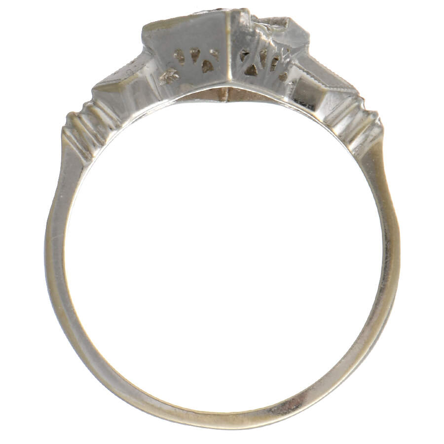 14KW Diamond Cut Ring-4