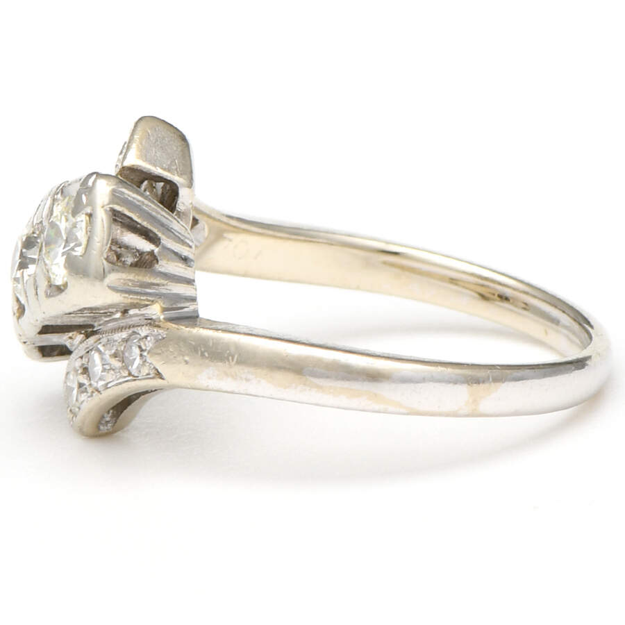 14KW Old European Diamond (0.60) Ring-3