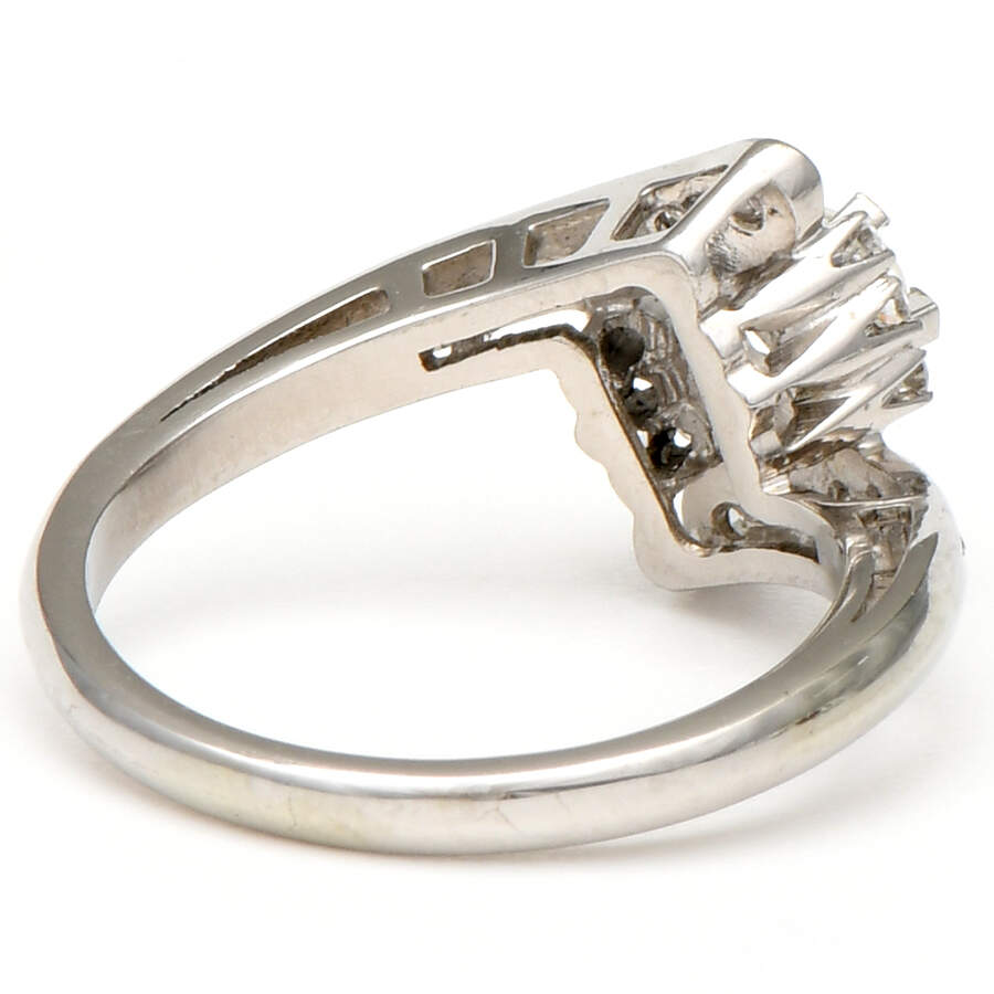 18KW Diamond (0.54) Bridal Ring-2