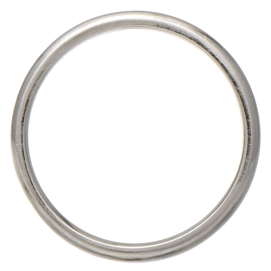 Platinum 3MM Comfort Fit High Polish Band Ring-3