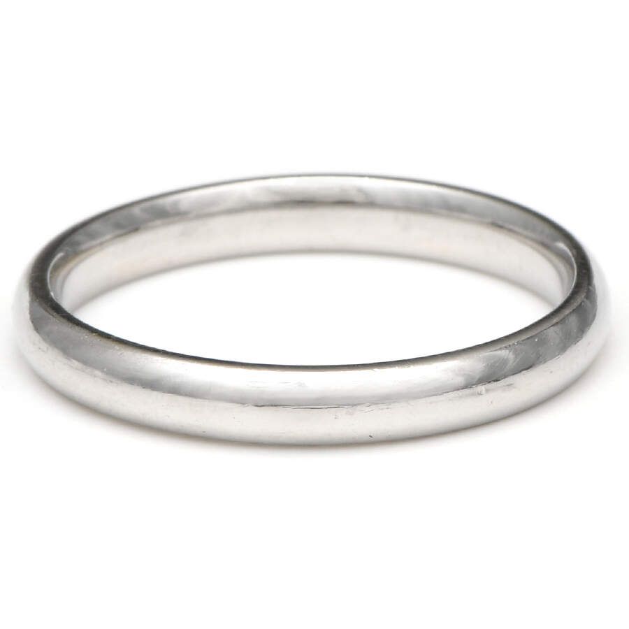 Platinum 3MM Comfort Fit High Polish Band Ring-1