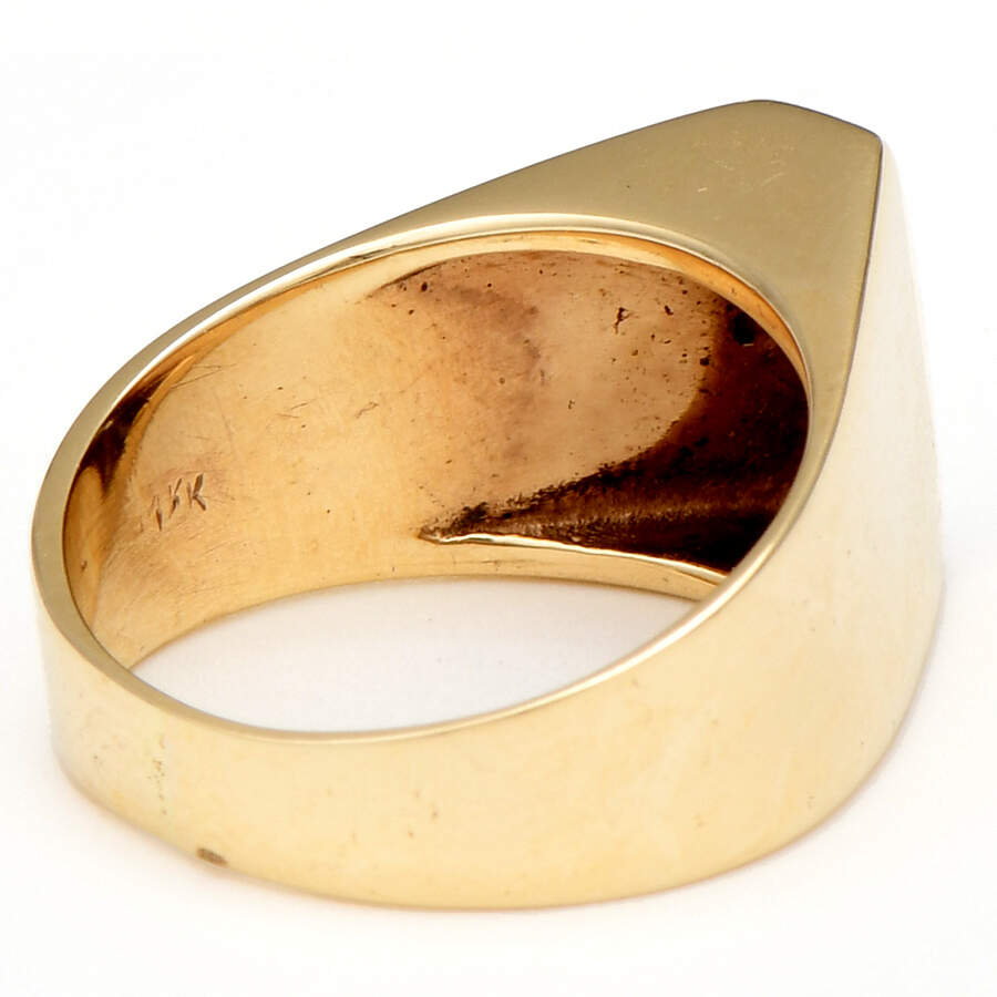 14KY Diamond(0.04) Accent High Polish Ring-2