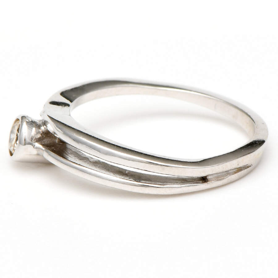 14KW Diamond(0.30) Half-Wrap Ring-3