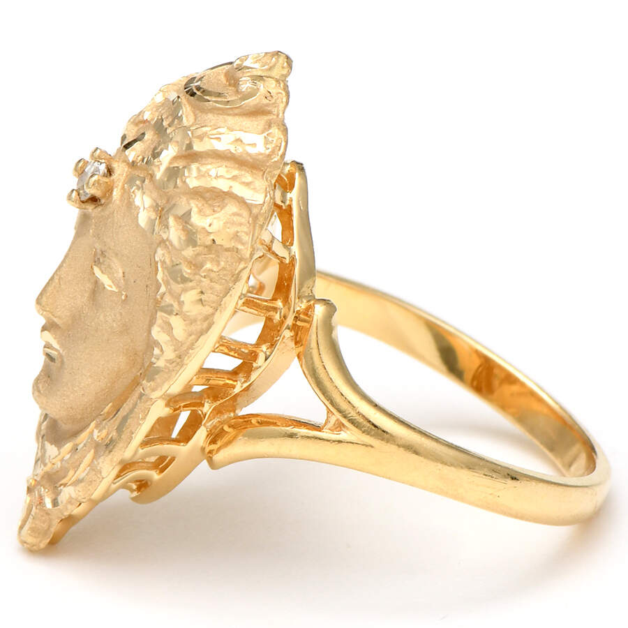14KY Golden Goddess with Diamond Accent Ring-3