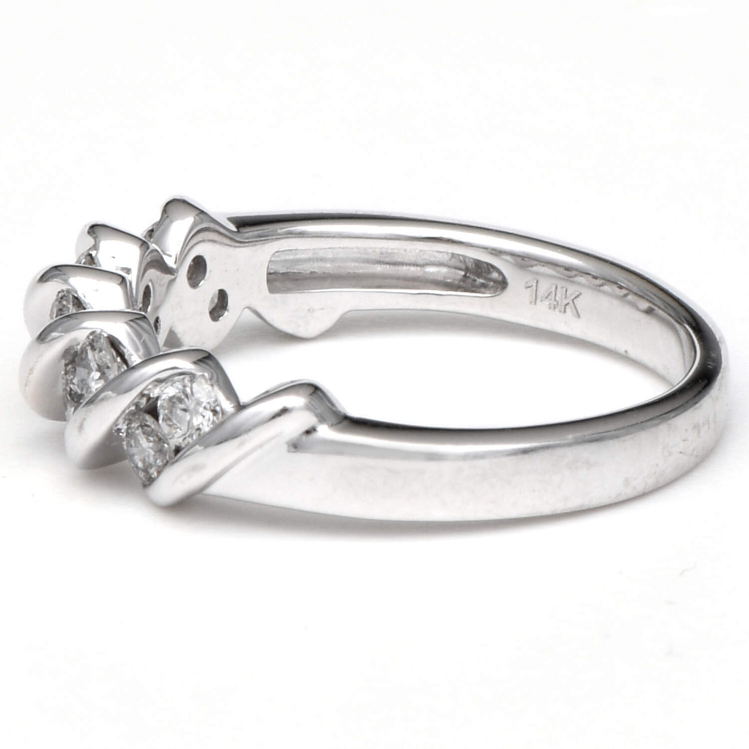 14KW Diamond (0.50) Band Ring-3