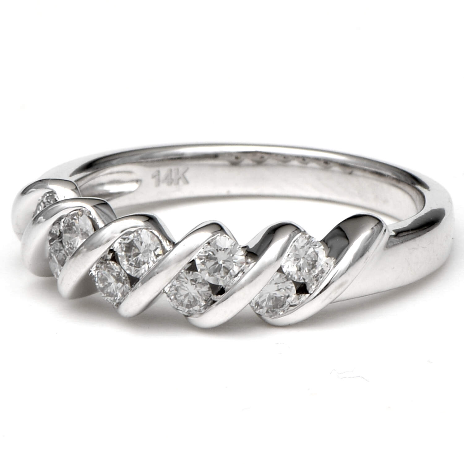 14KW Diamond (0.50) Band Ring-1