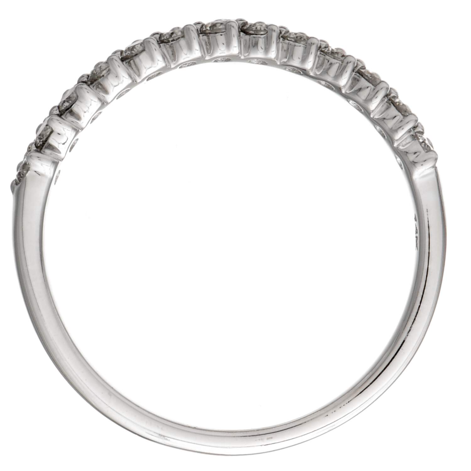 14KW Effy Diamond(0.25) Double Row Band Ring-5